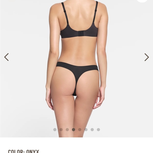 SOLD OUT Skims Push Up Nipple Bra 34DD Onyx NWT - Picture 4 of 5